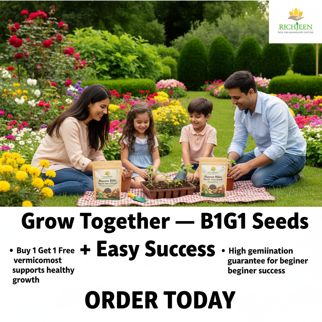 Premium Flower seeds (Buy 1 Get 1 Free)