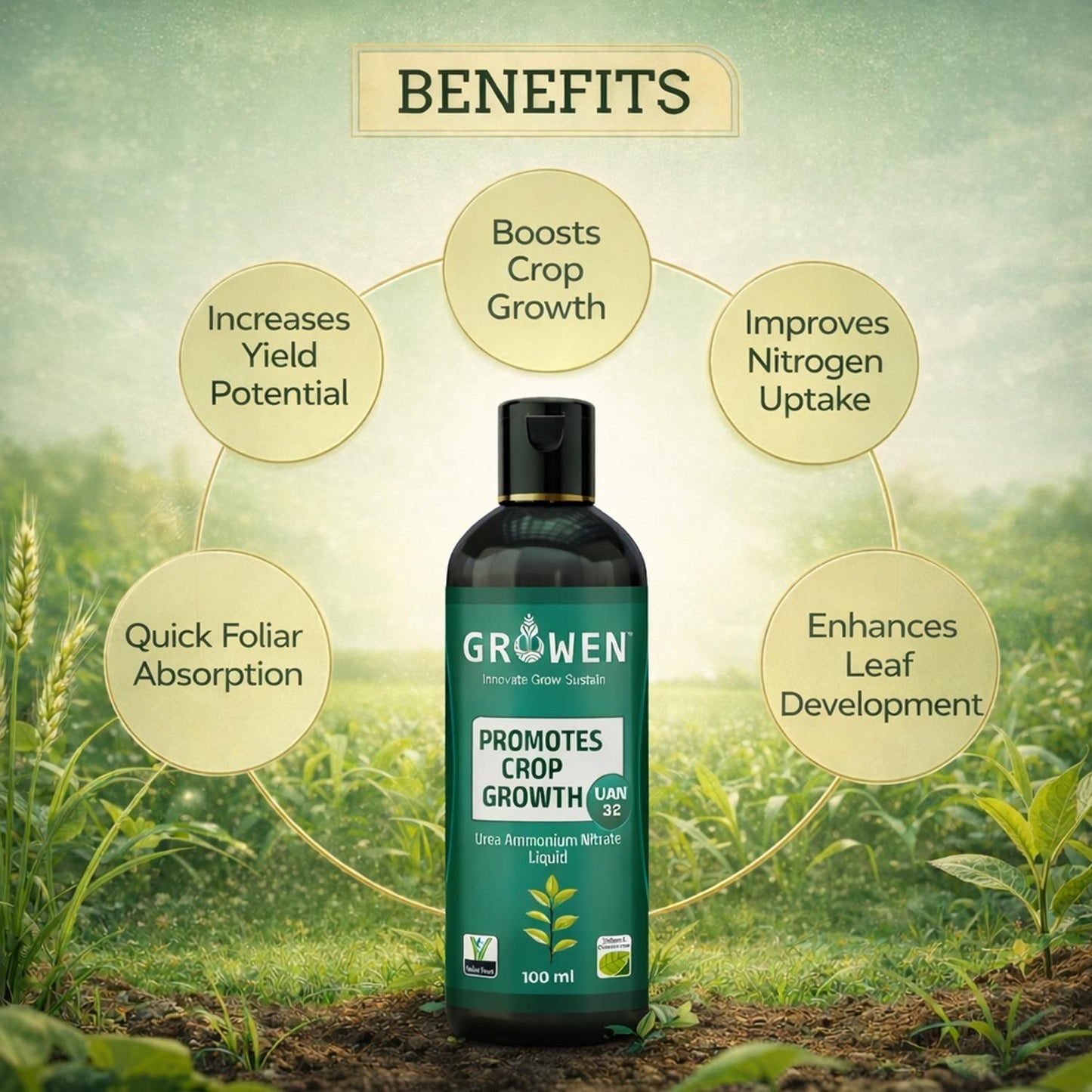 Promots Crop Growth 100 ml and Plant Booster 50 ml