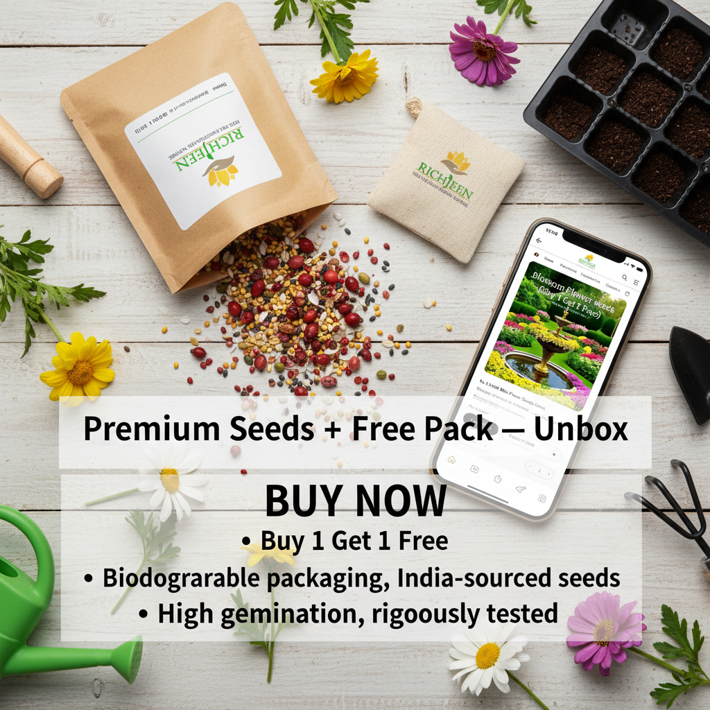Premium Flower seeds (Buy 1 Get 1 Free)