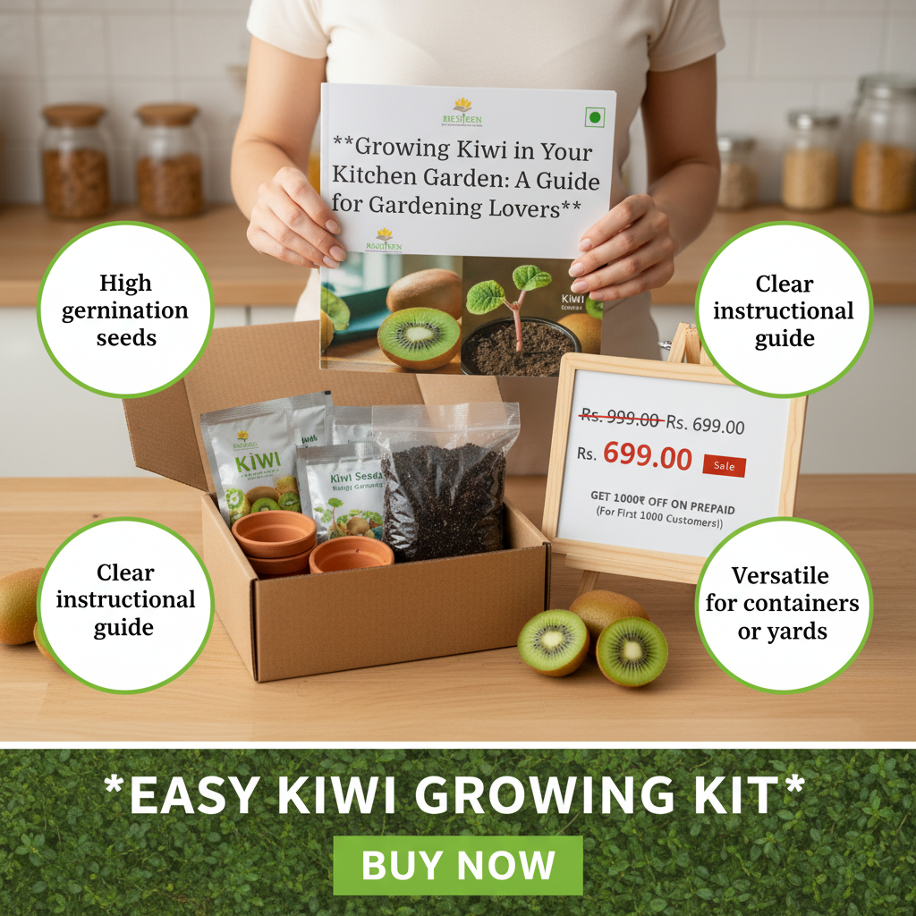 **Growing Kiwi in Your Kitchen Garden: A Guide for Gardening Lovers**