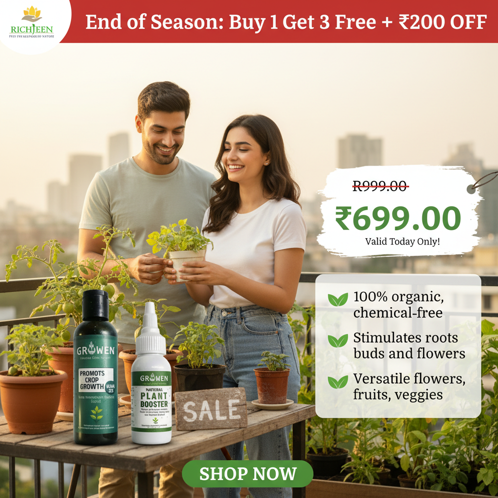 Promots Crop Growth 100 ml and Plant Booster 50 ml