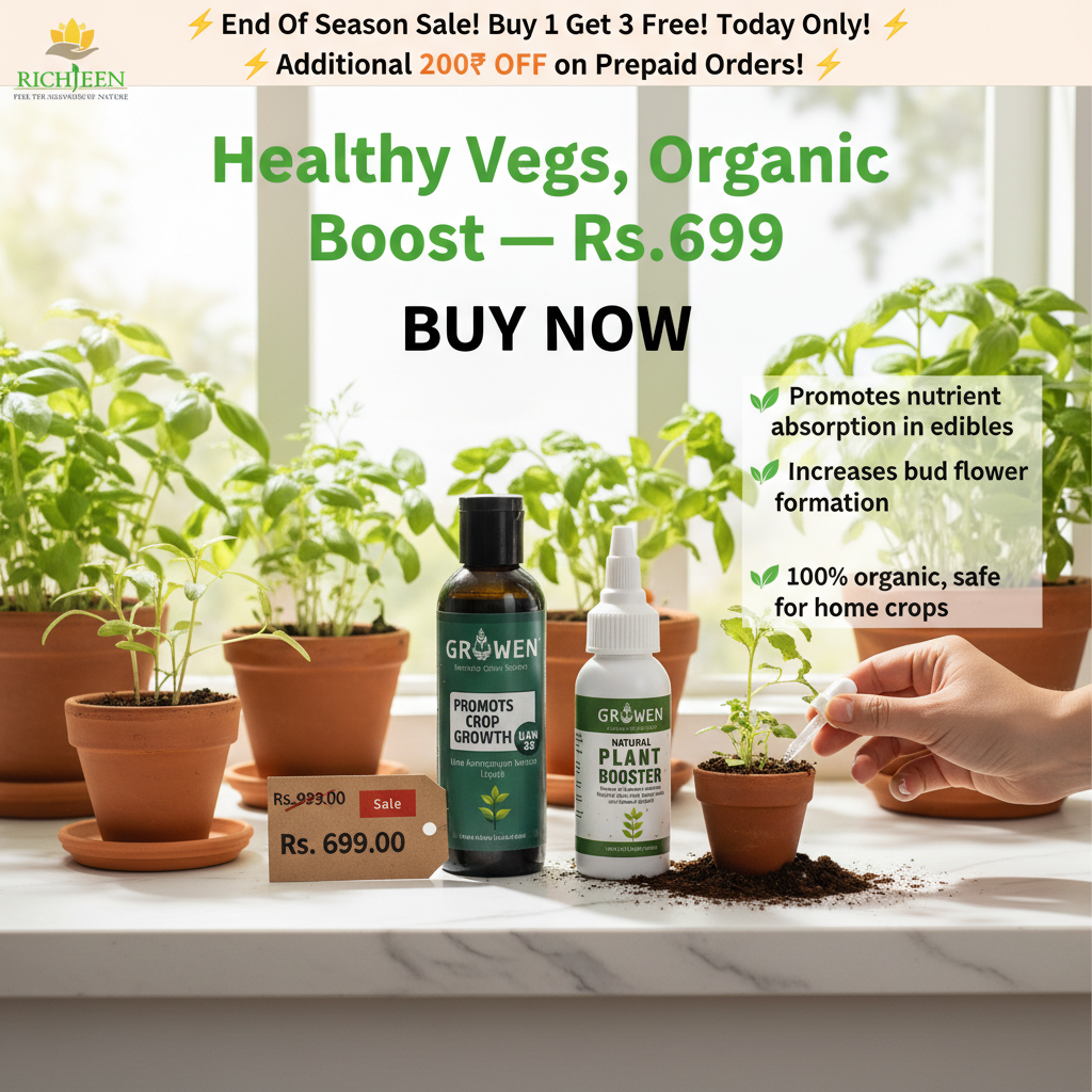 Promots Crop Growth 100 ml and Plant Booster 50 ml